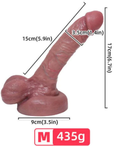 Armony – Realistische Vloeibare Siliconen Dildo 15 cm Armony – Realistische Vloeibare Siliconen Dildo 15 cm