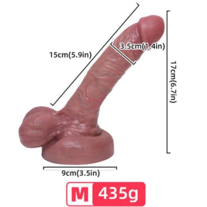 Armony – Realistischer Dildo aus flüssigem Silikon 15 cm