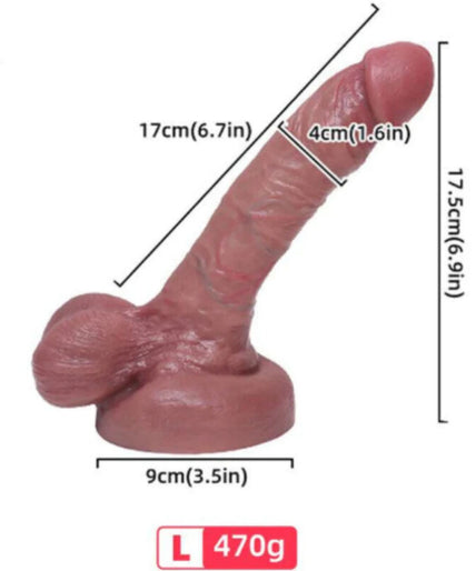 Armony – Realistische Vloeibare Siliconen Dildo 17 Cm Armony – Realistische Vloeibare Siliconen Dildo 17 Cm