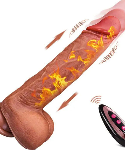 Armony – Realistic Dildo Vibrator & Thrusting Remote Control 22.5 Cm Armony – Realistic Dildo Vibrator & Thrusting Remote Control 22.5 Cm