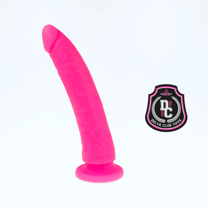 Delta Club – G-Spot Dildo Medical Silicone 20 cm Ø 4 cm | Pink