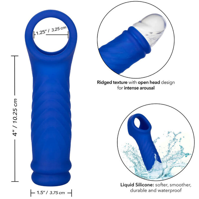 Calexotics – Admiral Wave Penishoes Vloeibaar Siliconen Blauw