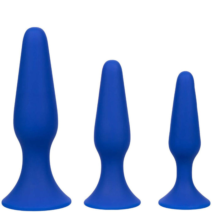 Calexotics – Admiral Kit 3 Anal Plug Blue