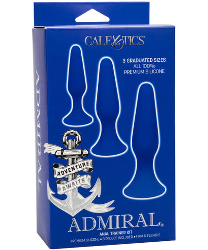 Calexotics – Admiral Kit 3 Anale Plug Blauw Calexotics – Admiral Kit 3 Anale Plug Blauw