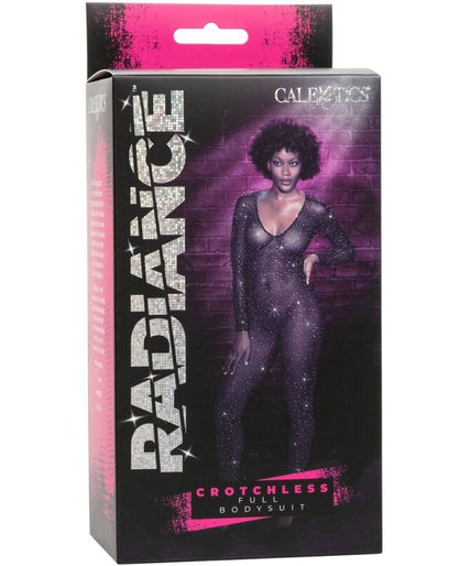 CALEXOTICS - RADIANCE CROTCHLESS FULL BODYSUIT RHINE CALEXOTICS - RADIANCE CROTCHLESS FULL BODYSUIT RHINE