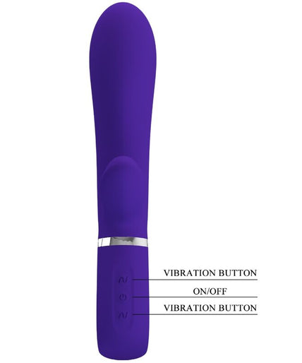 PRETTY LOVE - THOMAS MULTIFUNCTION G-SPOT VIBRATOR PURPLE PRETTY LOVE - THOMAS MULTIFUNCTION G-SPOT VIBRATOR PURPLE
