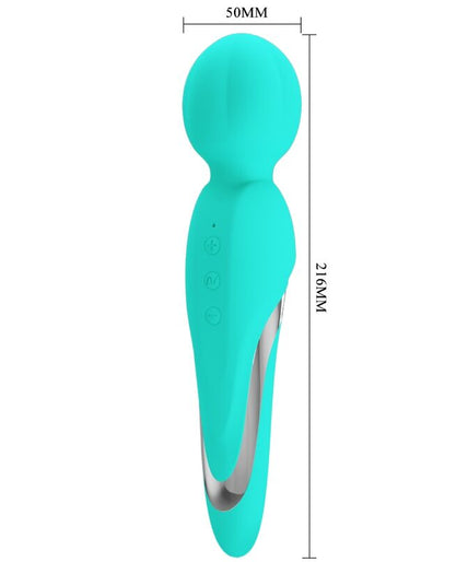 PRETTY LOVE - WALTER VIBRATOR WAND AQUA GREEN PRETTY LOVE - WALTER VIBRATOR WAND AQUA GREEN