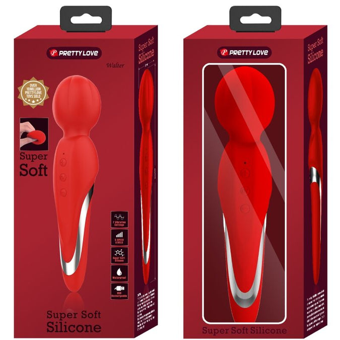 Pretty Love – Walter Vibrator Wand Red
