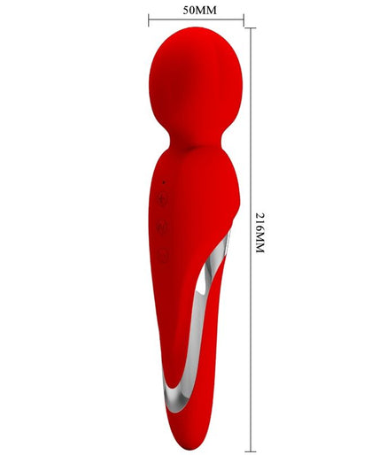 PRETTY LOVE - WALTER VIBRATOR WAND RED PRETTY LOVE - WALTER VIBRATOR WAND RED
