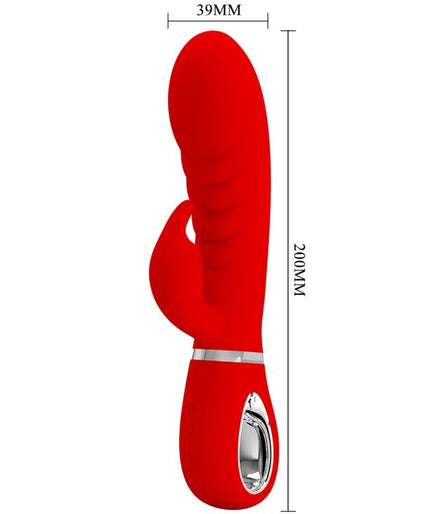 PRETTY LOVE - PRESCOTT MULTIFUNCTION G-SPOT VIBRATOR RED PRETTY LOVE - PRESCOTT MULTIFUNCTION G-SPOT VIBRATOR RED