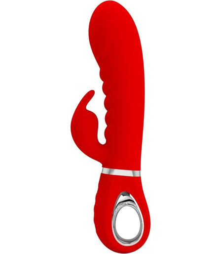PRETTY LOVE - PRESCOTT MULTIFUNCTION G-SPOT VIBRATOR RED PRETTY LOVE - PRESCOTT MULTIFUNCTION G-SPOT VIBRATOR RED