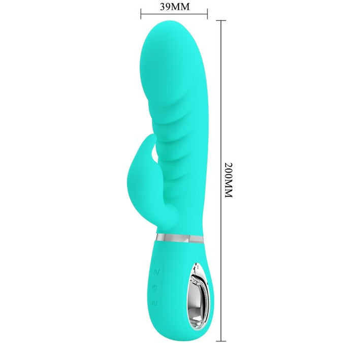 Pretty Love – Prescott Multifunction G – Spot Vibrator Aqua Groen