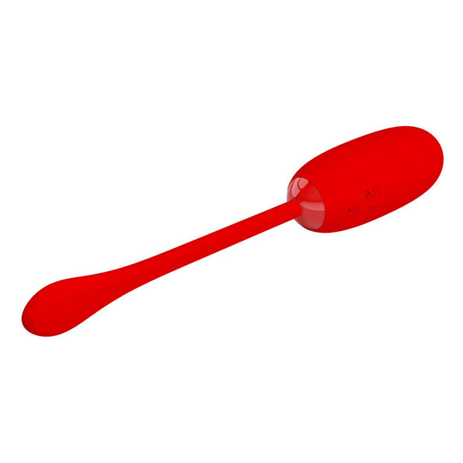Pretty Love – Julius Waterproof – Rechargeable Vibrating Egg Red