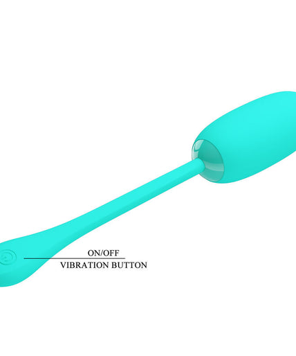 PRETTY LOVE - JULIUS WATERPROOF-RECHARGEABLE VIBRATING EGG AQUA GREEN PRETTY LOVE - JULIUS WATERPROOF-RECHARGEABLE VIBRATING EGG AQUA GREEN