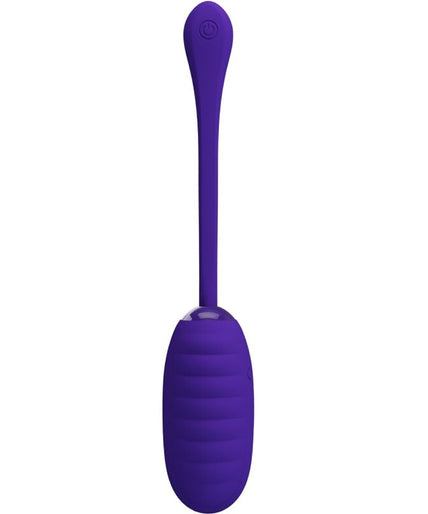PRETTY LOVE - KIRK RECHARGEABLE VIBRATING EGG PURPLE PRETTY LOVE - KIRK RECHARGEABLE VIBRATING EGG PURPLE