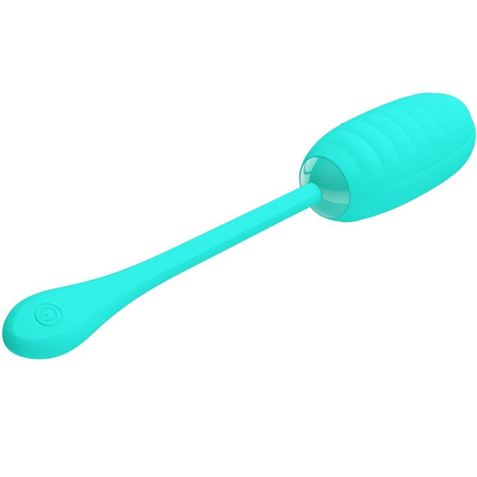 Pretty Love – Kirk Rechargeable Vibrating Egg Aqua Green