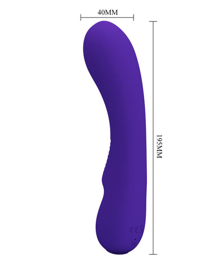 PRETTY LOVE - PRESCOTT RECHARGEABLE VIBRATOR PURPLE PRETTY LOVE - PRESCOTT RECHARGEABLE VIBRATOR PURPLE