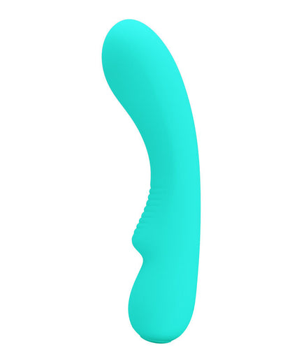 PRETTY LOVE - PRESCOTT RECHARGEABLE VIBRATOR AQUA GREEN PRETTY LOVE - PRESCOTT RECHARGEABLE VIBRATOR AQUA GREEN