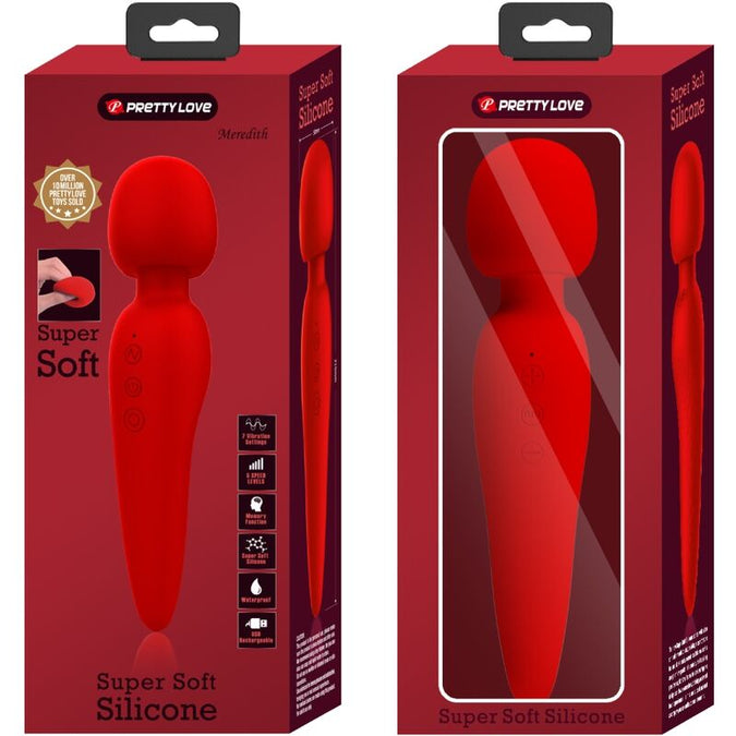 PRETTY LOVE - MEREDITH MASSAGER 12 VIBRATIEMODI ROOD