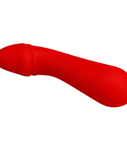 PRETTY LOVE - CETUS RECHARGEABLE VIBRATOR RED PRETTY LOVE - CETUS RECHARGEABLE VIBRATOR RED