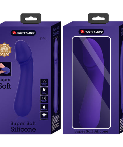 PRETTY LOVE - CETUS RECHARGEABLE VIBRATOR PURPLE PRETTY LOVE - CETUS RECHARGEABLE VIBRATOR PURPLE
