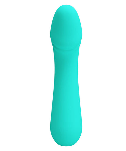 PRETTY LOVE - CETUS RECHARGEABLE VIBRATOR AQUA GREEN PRETTY LOVE - CETUS RECHARGEABLE VIBRATOR AQUA GREEN