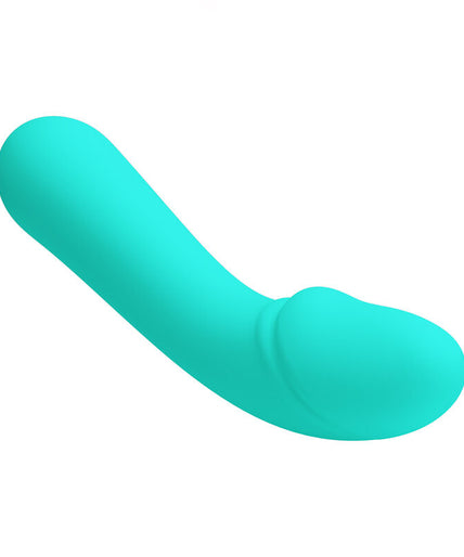 PRETTY LOVE - CETUS RECHARGEABLE VIBRATOR AQUA GREEN PRETTY LOVE - CETUS RECHARGEABLE VIBRATOR AQUA GREEN