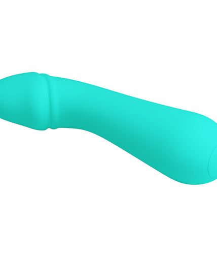 PRETTY LOVE - CETUS RECHARGEABLE VIBRATOR AQUA GREEN PRETTY LOVE - CETUS RECHARGEABLE VIBRATOR AQUA GREEN