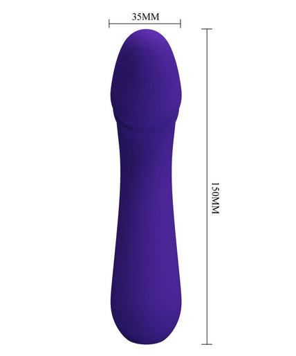 PRETTY LOVE - CETUS RECHARGEABLE VIBRATOR PURPLE PRETTY LOVE - CETUS RECHARGEABLE VIBRATOR PURPLE
