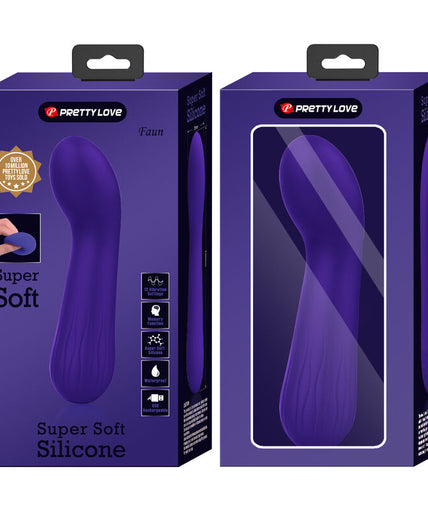 PRETTY LOVE - FAUN RECHARGEABLE VIBRATOR PURPLE PRETTY LOVE - FAUN RECHARGEABLE VIBRATOR PURPLE
