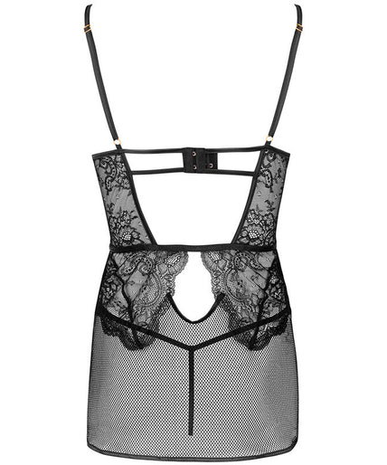 LIVCO CORSETTI FASHION - BARIRIN LC 90633 SHIRT + PANTY BLACK L/XL LIVCO CORSETTI FASHION - BARIRIN LC 90633 SHIRT + PANTY BLACK L/XL