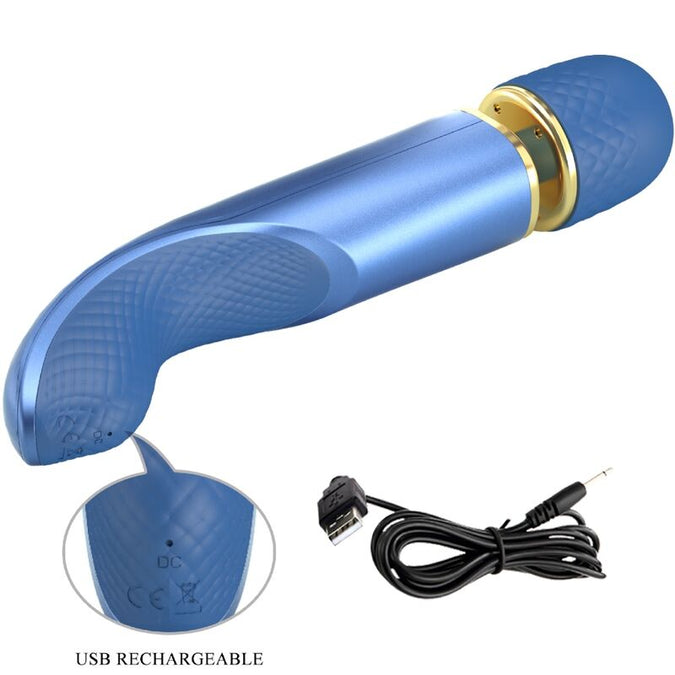 PRETTY LOVE - MASSAGER 7 TRILLINGSFUNCTIES BLAUW