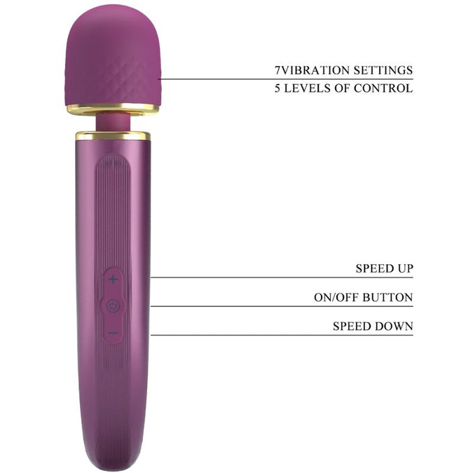 Pretty Love – Massager met 7 vibratiemodi Paars