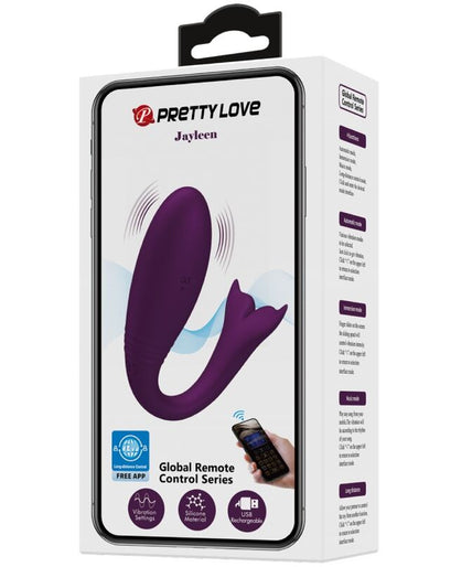 PRETTY LOVE - JAYLEEN VIBRATOR APP AFSTANDSBEDIENING PAARS PRETTY LOVE - JAYLEEN VIBRATOR APP AFSTANDSBEDIENING PAARS