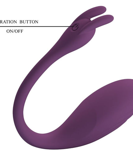 PRETTY LOVE - CATALINA VIBRATOR APP REMOTE CONTROL PURPLE PRETTY LOVE - CATALINA VIBRATOR APP REMOTE CONTROL PURPLE