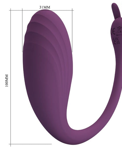 PRETTY LOVE - CATALINA VIBRATOR APP REMOTE CONTROL PURPLE PRETTY LOVE - CATALINA VIBRATOR APP REMOTE CONTROL PURPLE