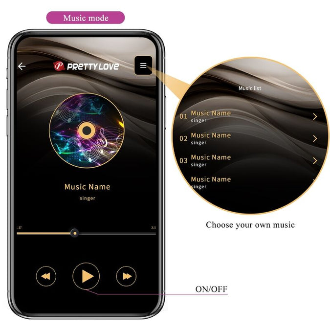 PRETTY LOVE - JEFFERSON APP GESTUURDE ANALE PLUG PAARS