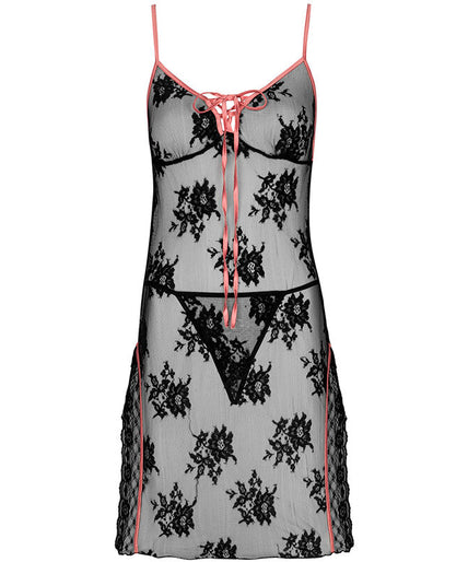LIVCO CORSETTI FASHION - KARONIN LC 90628 SHIRT + PANTY BLACK L/XL LIVCO CORSETTI FASHION - KARONIN LC 90628 SHIRT + PANTY BLACK L/XL