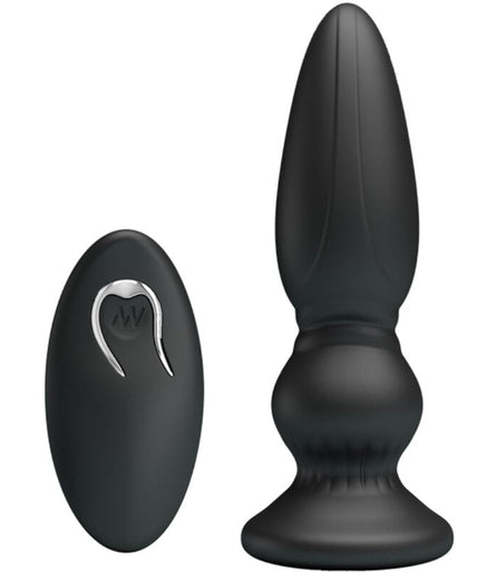 MR PLAY - POWERFUL VIBRATOR REMOTE CONTROL ANAL PLUG BLACK MR PLAY - POWERFUL VIBRATOR REMOTE CONTROL ANAL PLUG BLACK