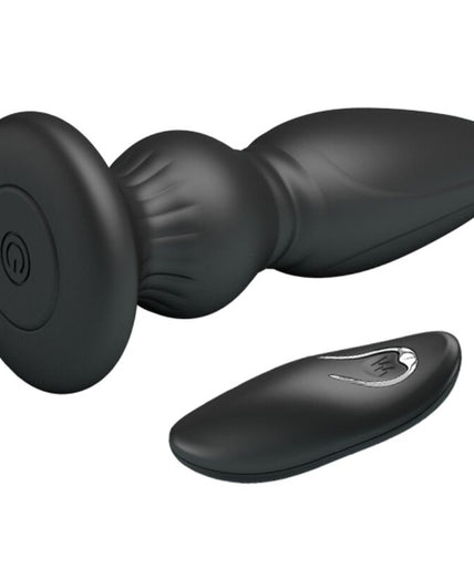 MR PLAY - POWERFUL VIBRATOR REMOTE CONTROL ANAL PLUG BLACK MR PLAY - POWERFUL VIBRATOR REMOTE CONTROL ANAL PLUG BLACK