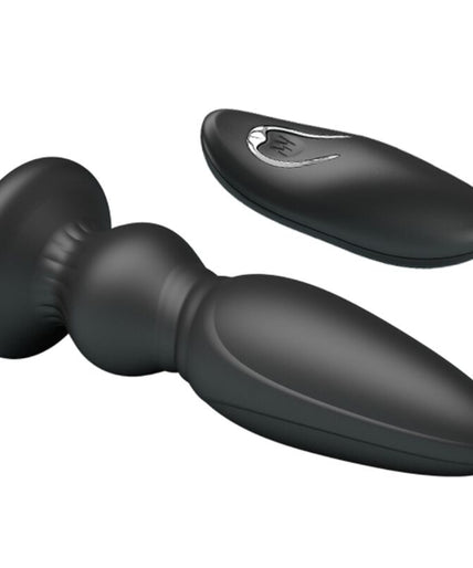 MR PLAY - POWERFUL VIBRATOR REMOTE CONTROL ANAL PLUG BLACK MR PLAY - POWERFUL VIBRATOR REMOTE CONTROL ANAL PLUG BLACK