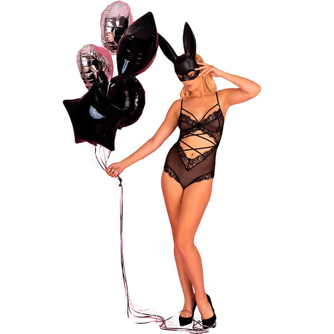 LIVCO CORSETTI FASHION - KYLSSIAM LC 90613 BODY ZWART