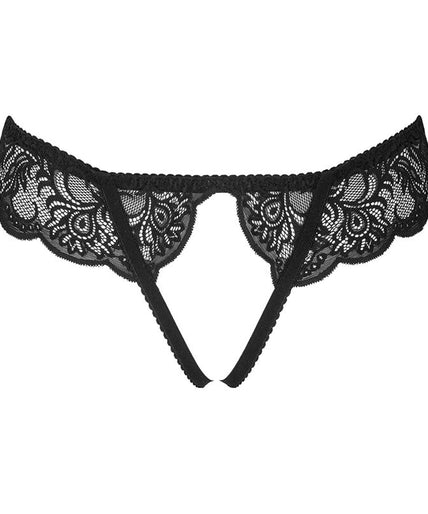 LIVCO CORSETTI FASHION - LOVE STORY LC 90679 PANTY KRUISLOOS ZWART L/XL LIVCO CORSETTI FASHION - LOVE STORY LC 90679 PANTY KRUISLOOS ZWART L/XL