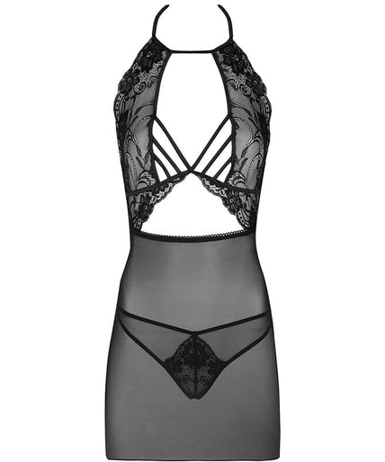 LIVCO CORSETTI FASHION - MALVIAMI LC 90625 SHIRT + PANTY BLACK L/XL LIVCO CORSETTI FASHION - MALVIAMI LC 90625 SHIRT + PANTY BLACK L/XL