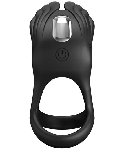 PRETTY LOVE - SILAS VIBRANT PENIS RING 7 VIBRATIONS BLACK SILICONE PRETTY LOVE - SILAS VIBRANT PENIS RING 7 VIBRATIONS BLACK SILICONE