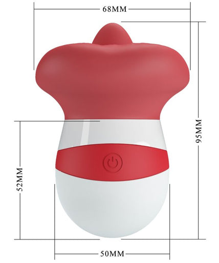 Pretty Love – Mina Tongue Stimulator Light Red Pretty Love – Mina Tongue Stimulator Light Red