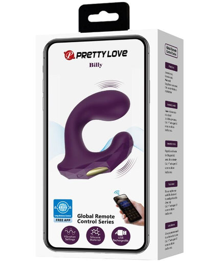 PRETTY LOVE - BILLY VIBRATION REMOTE CONTROL PURPLE FREE APP PRETTY LOVE - BILLY VIBRATION REMOTE CONTROL PURPLE FREE APP
