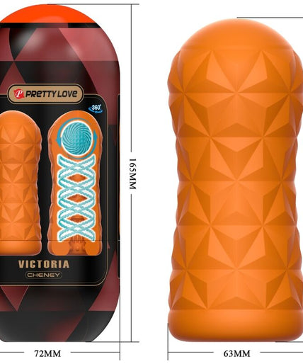PRETTY LOVE - VICTORIA CHENEY MASTURBATOR ORANGE PRETTY LOVE - VICTORIA CHENEY MASTURBATOR ORANGE