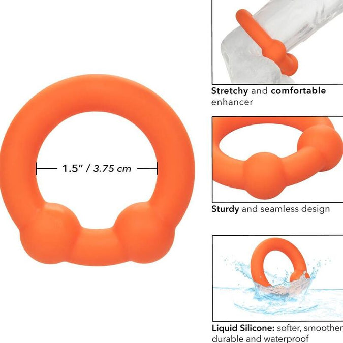 CALEXOTICS - ALPHA DUAL BALL RING ORANJE