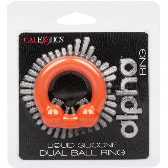 CALEXOTICS - ALPHA DUAL BALL RING ORANJE